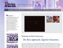 Tablet Screenshot of first-texas.com